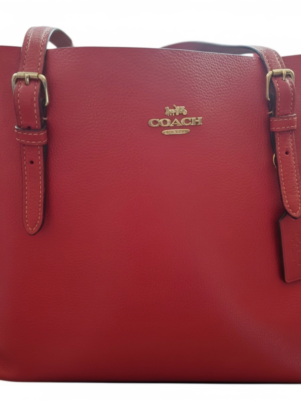Coach Mollie Shoulder Tote with Gold Hardware